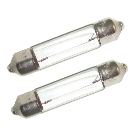 PERKO 12V 10 Watt Bulbs 2/Card 0070DP0CLR